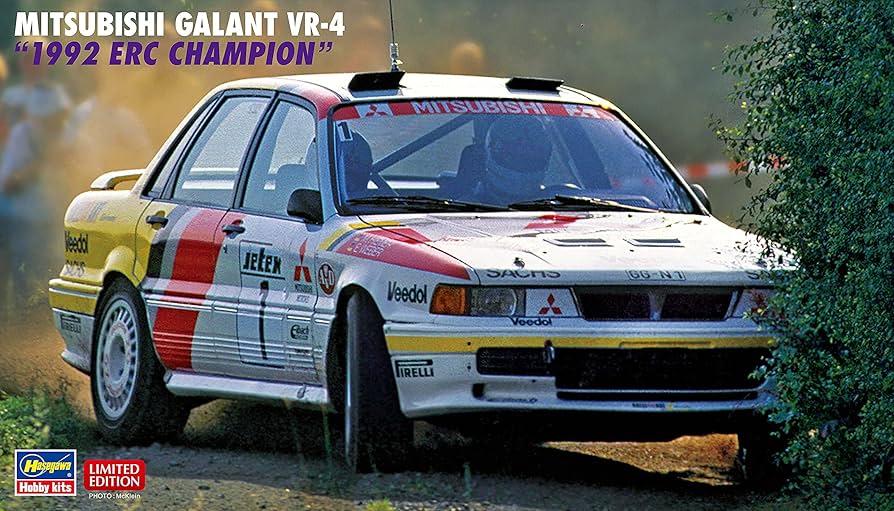 三菱ギャラント VR-4 [1987] 1/24スケール 三菱 ギャラン VR-4 (1987) (シルバー) (ミニカー) - ホビー